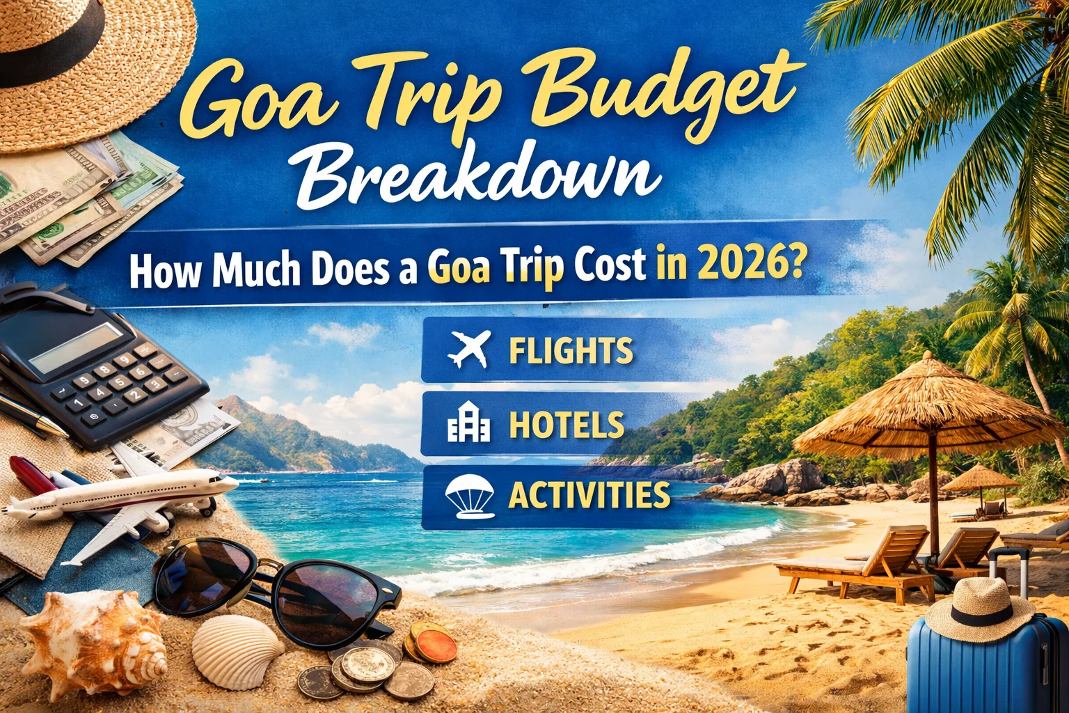 Goa Trip Budget Breakdown: How Much Does a Goa Trip Cost in 2026?