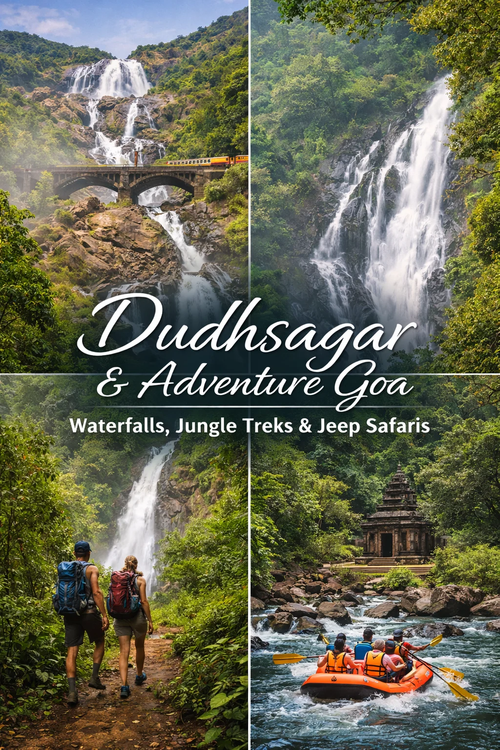 Dudhsagar & Adventure Goa